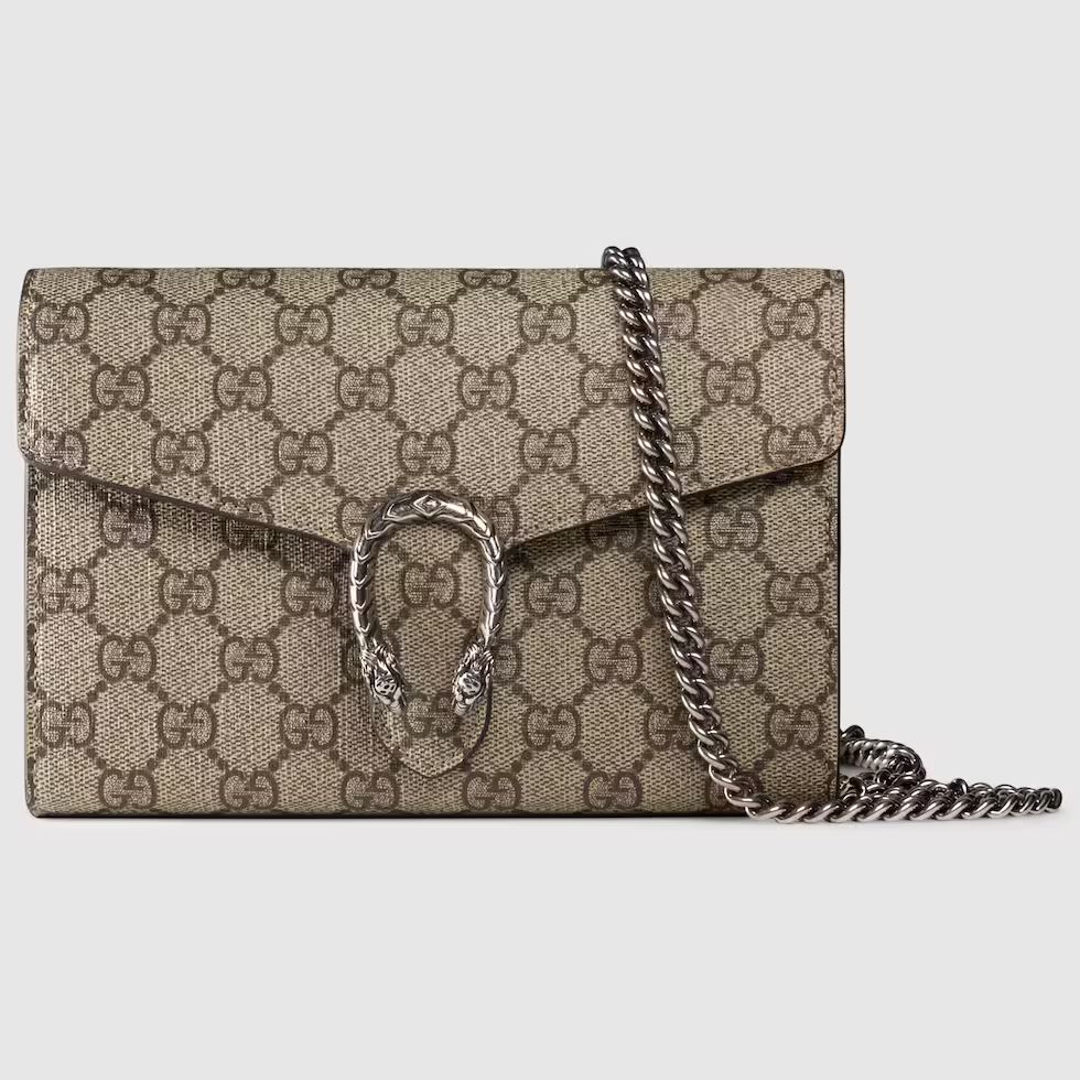 Gucci Dionysus GG Supreme chain wallet | Gucci (US)