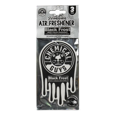 Chemical Guys Hanging Air Freshener 3-pack, Black Frost | Walmart (US)