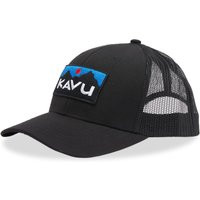 KAVU Men's Above Standard Logo Cap in Faded Black | END. Clothing | End Clothing (US & RoW)