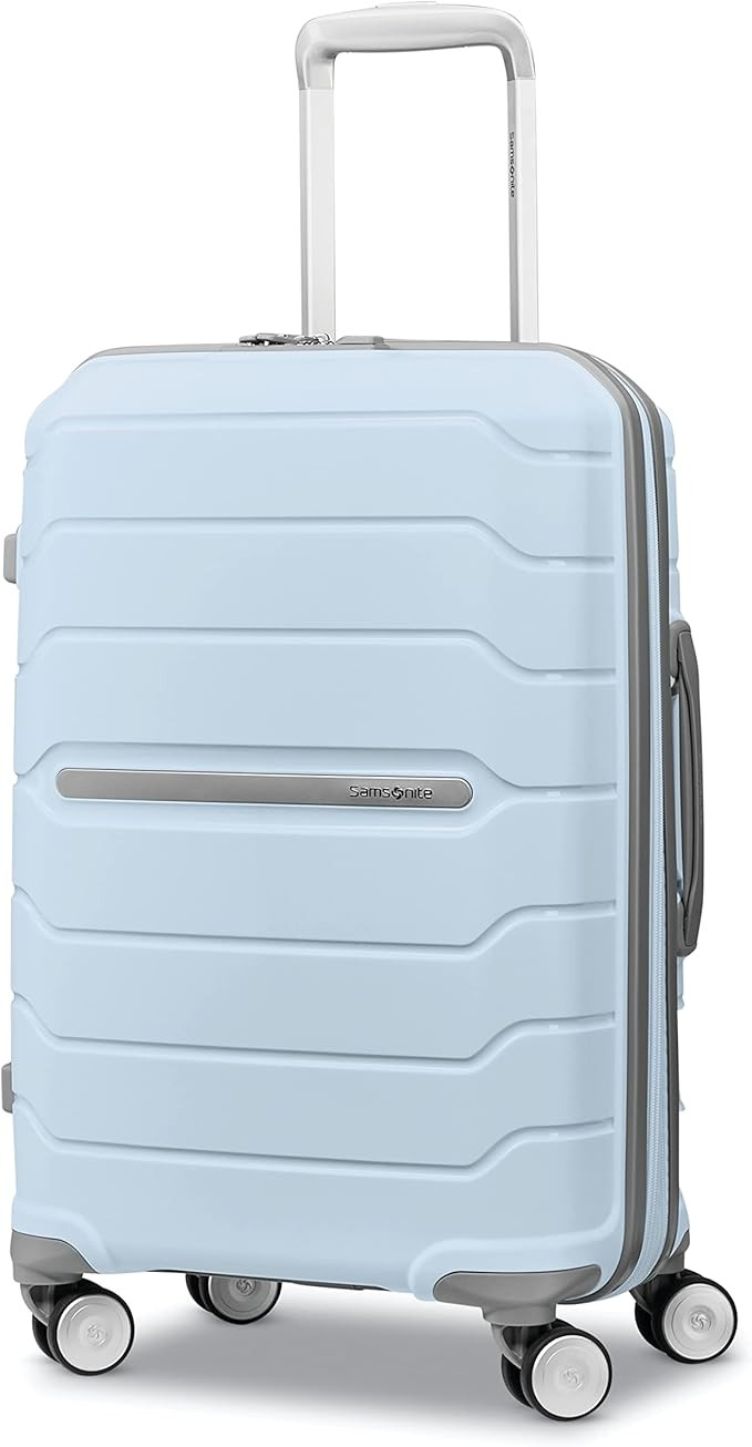 Samsonite Freeform Hardside Carry-On Luggage with Spinner Wheels - Hardshell Suitcase - TSA, Airl... | Amazon (US)