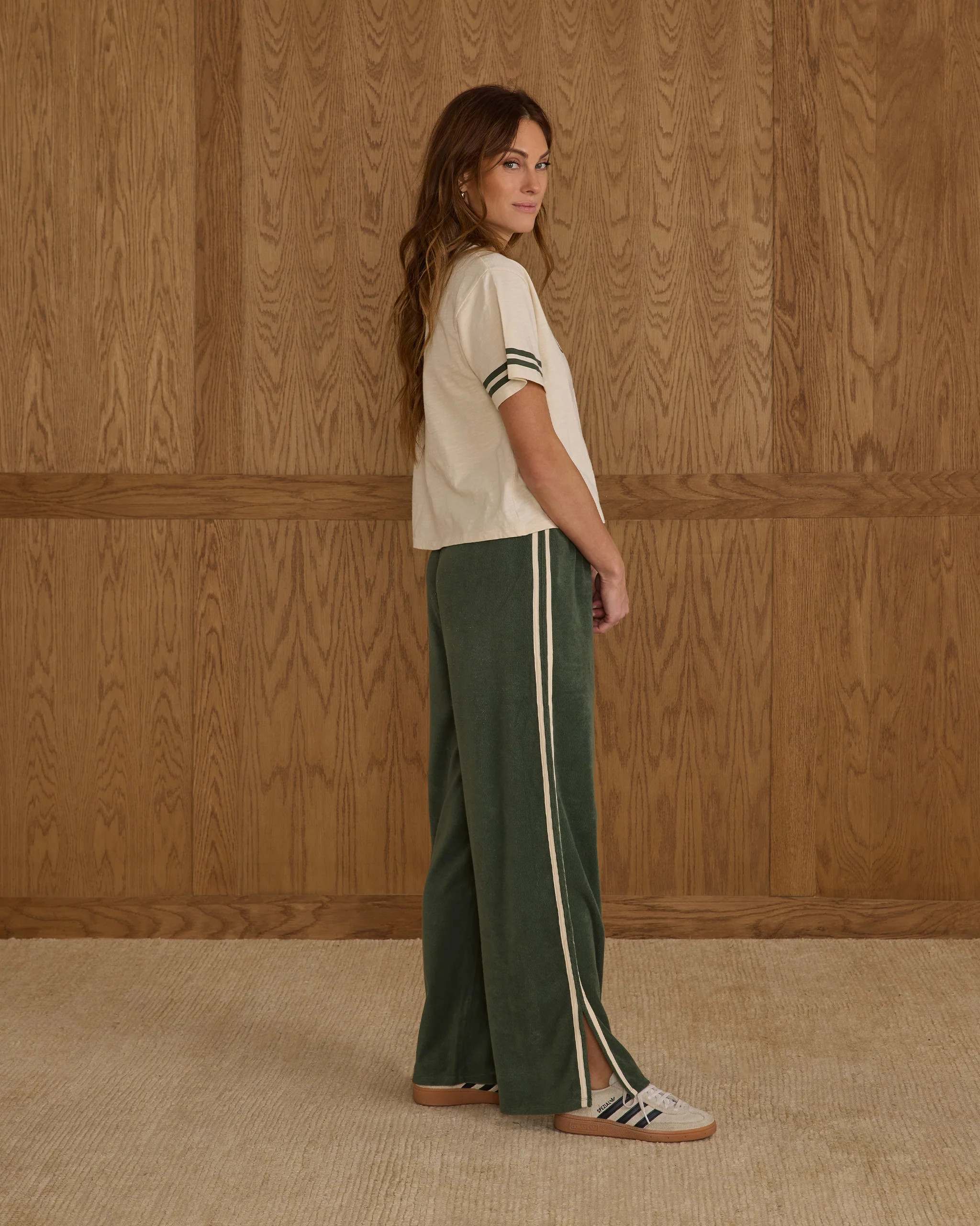 Track Pant | Green | Rylee + Cru