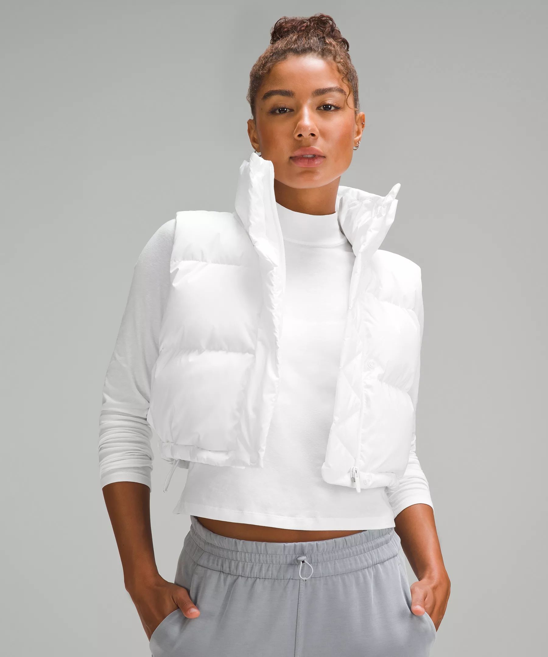 Wunder Puff Super-Cropped Vest | Women's Coats & Jackets | lululemon | Lululemon (US)