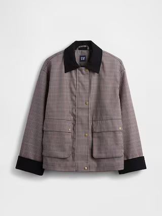 Plaid Barn Jacket | Gap (US)