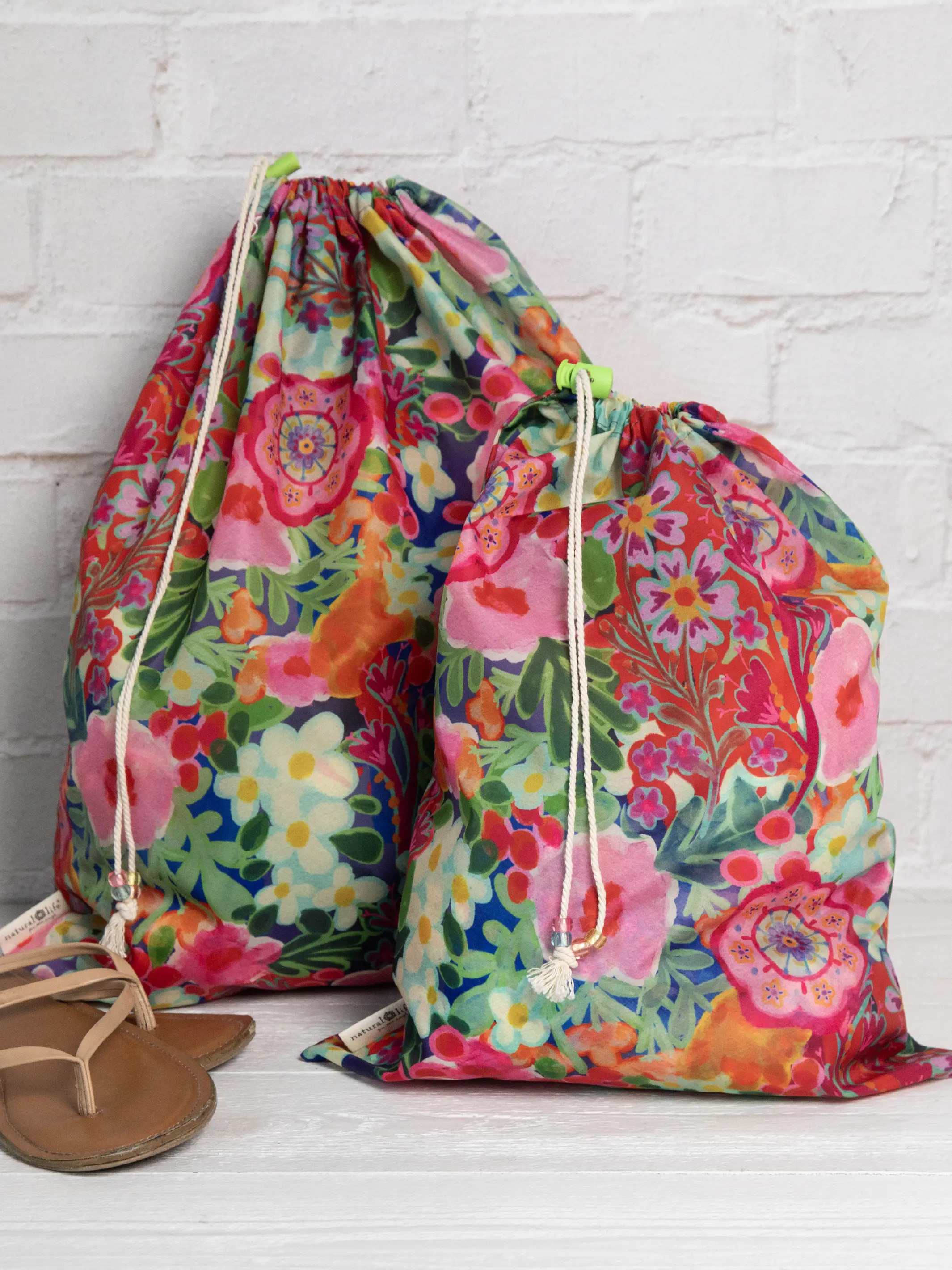 Travel Laundry Bags, Set of 2 | Natural Life