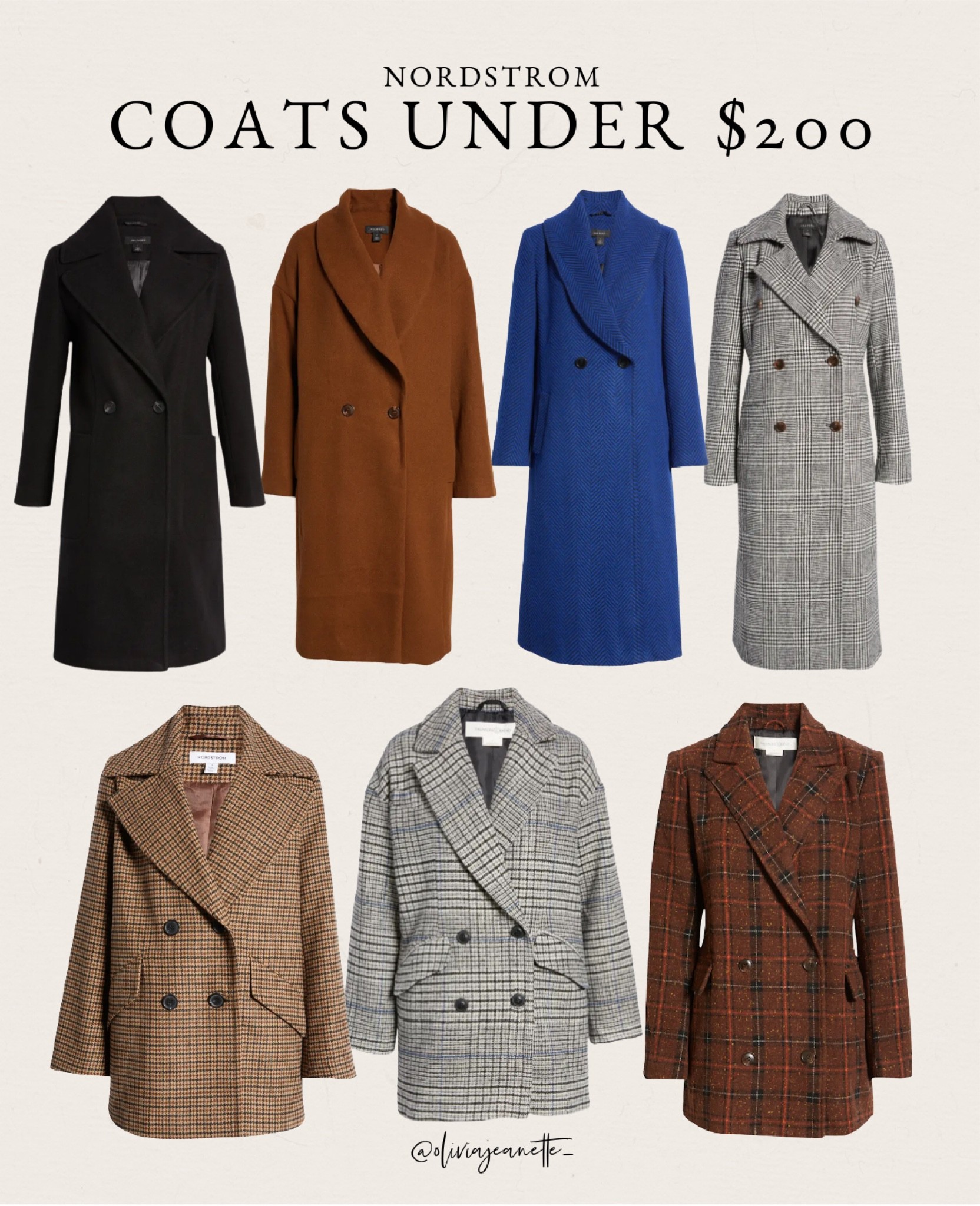 Coats under $200 for fall and winter from @nordstrom. 

@shop.LTK @nordstromcreator #liketkit 

#LTKHoliday #LTKSeasonal #LTKstyletip