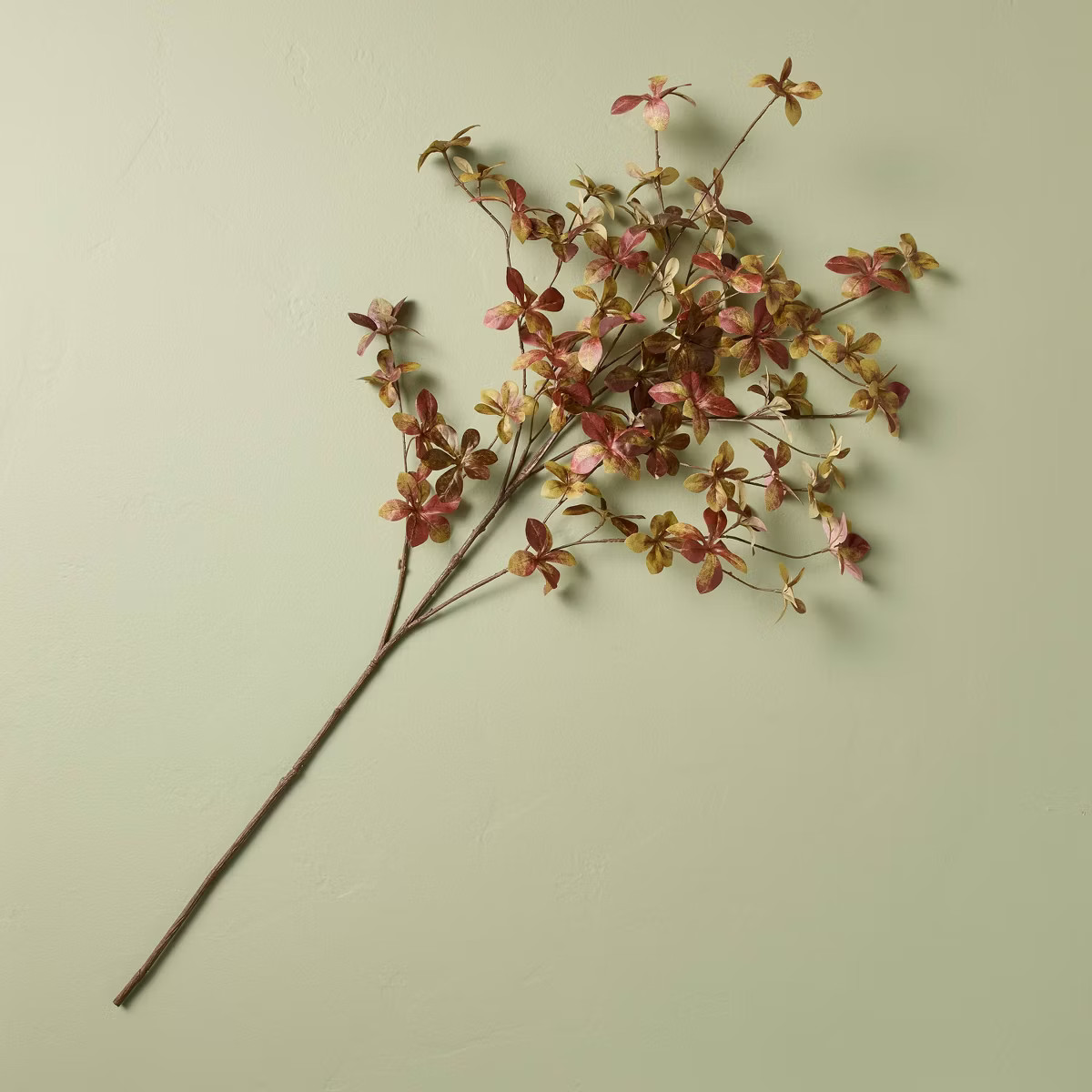 36" Rusty Quince Leaf Artificial Fall Stem - Hearth & Hand™ with Magnolia | Target