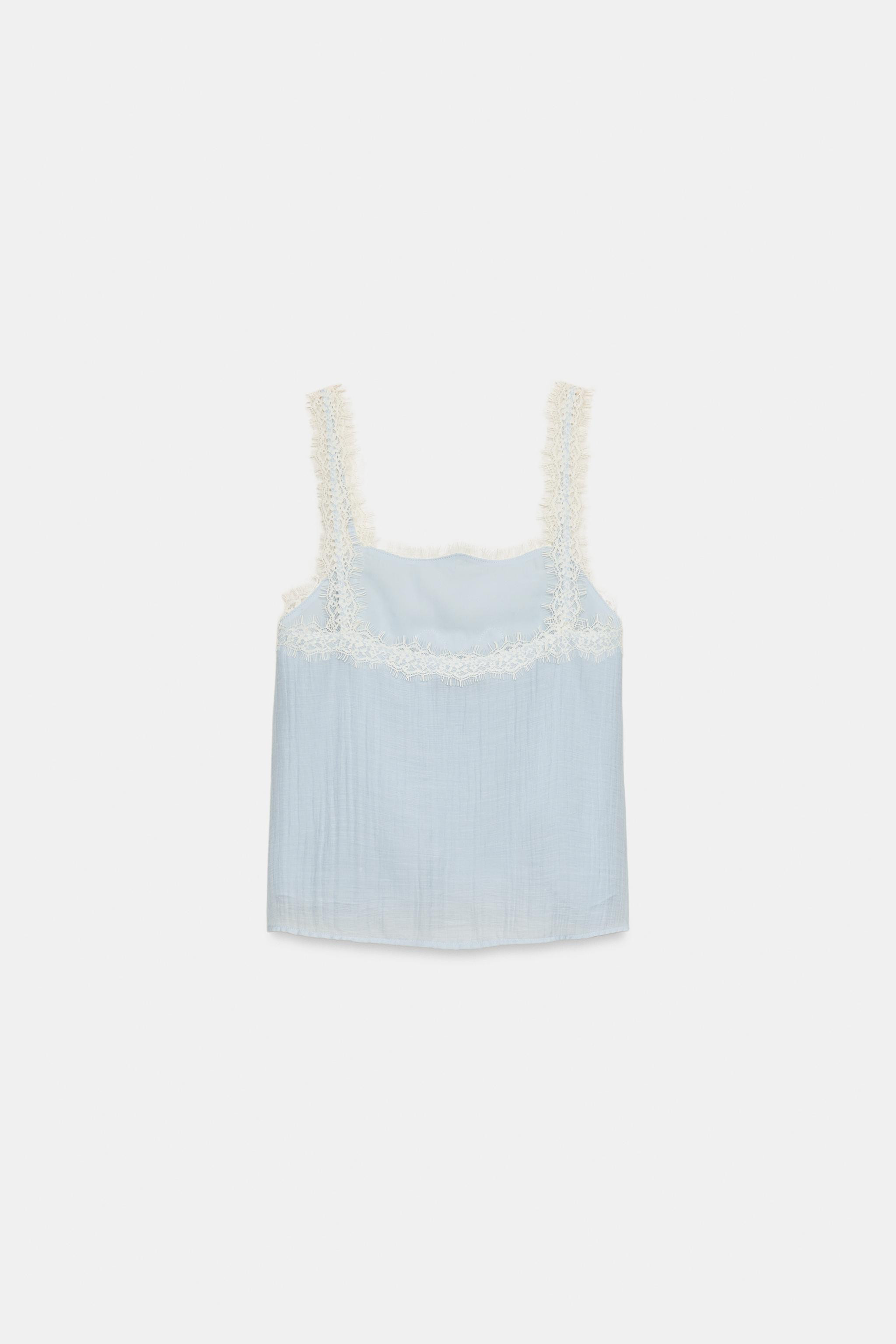 TOP LINGERIE CON PIZZO | Zara IT