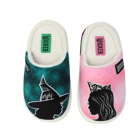 Wicked Little and Big Girls’ Scuff Slippers Sizes 11-3 | Walmart (US)