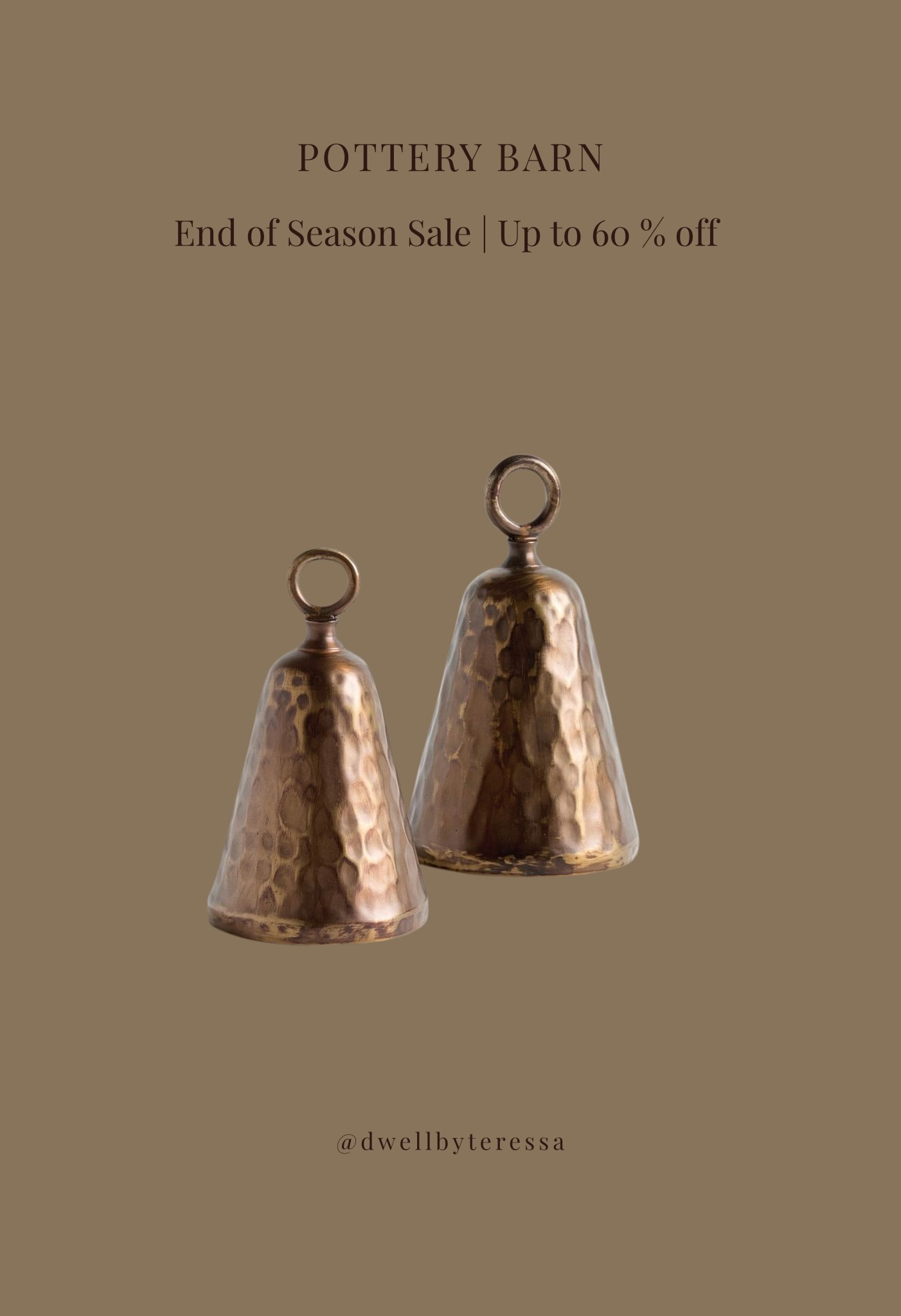 I picked up a few Pottery Barn Christmas pieces on major sale. Shopping just after the holidays is one of my favorite ways to slowly build a quality decor collection at really great prices. I just found these bells and I can’t believe the price! Wish I would’ve noticed the price before. 

The Christmas branches are huge! Even 1 stem is enough. 

Linked some of my favorites on sale here! 

#LTKSeasonal #LTKHome