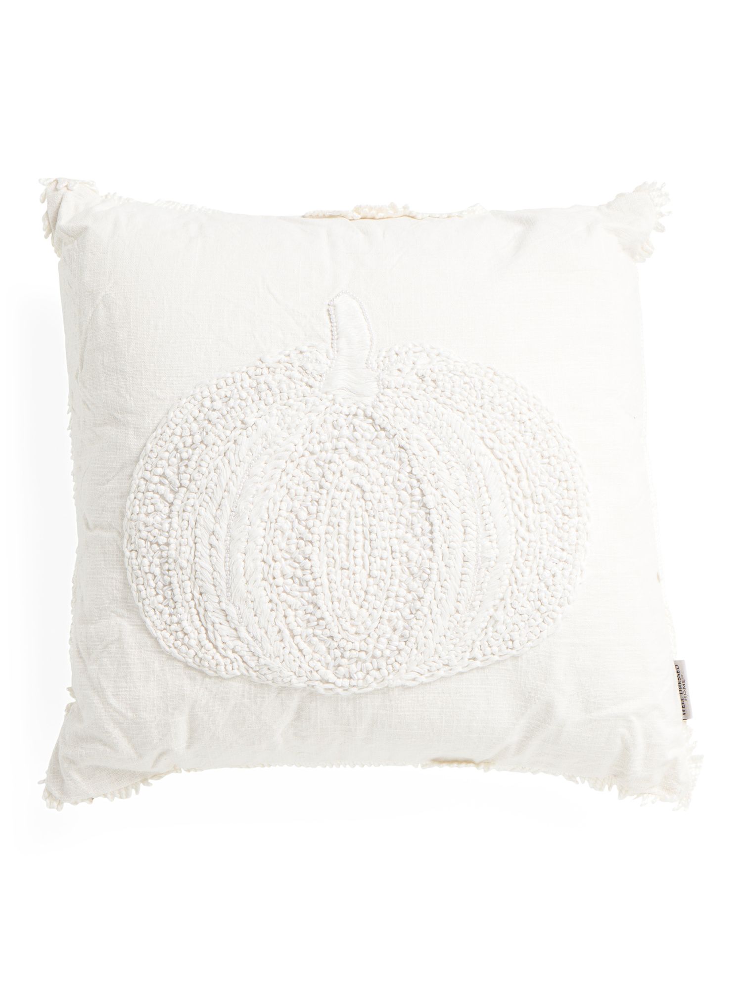 20x20 Beaded Pumpkin Pillow | TJ Maxx