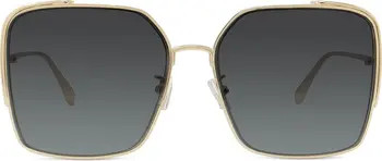The Fendi O'Lock 59mm Geometric Sunglasses | Nordstrom