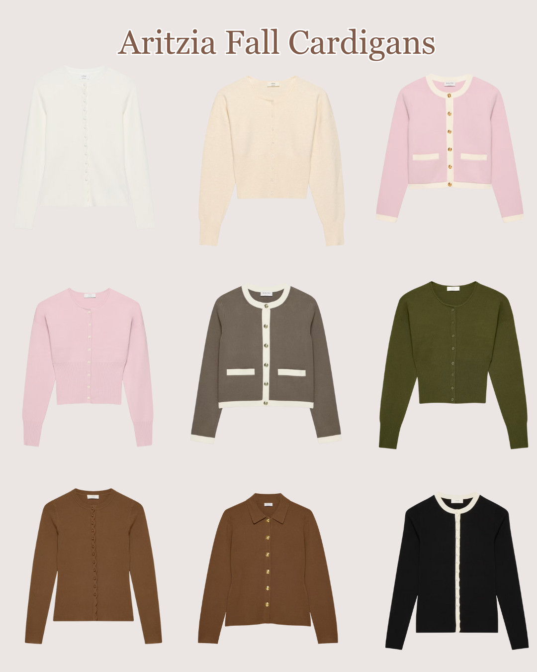 Cozy layers incoming! Fall is the perfect time to refresh your wardrobe with elevated cardigans from Aritzia—think rich textures, seasonal tones, and premium knits that transition effortlessly into cooler weather. 

#AritziaStyle #FallCardigans #LayeringSeason #LTKFashion  

 #LTKcanada #LTKfall