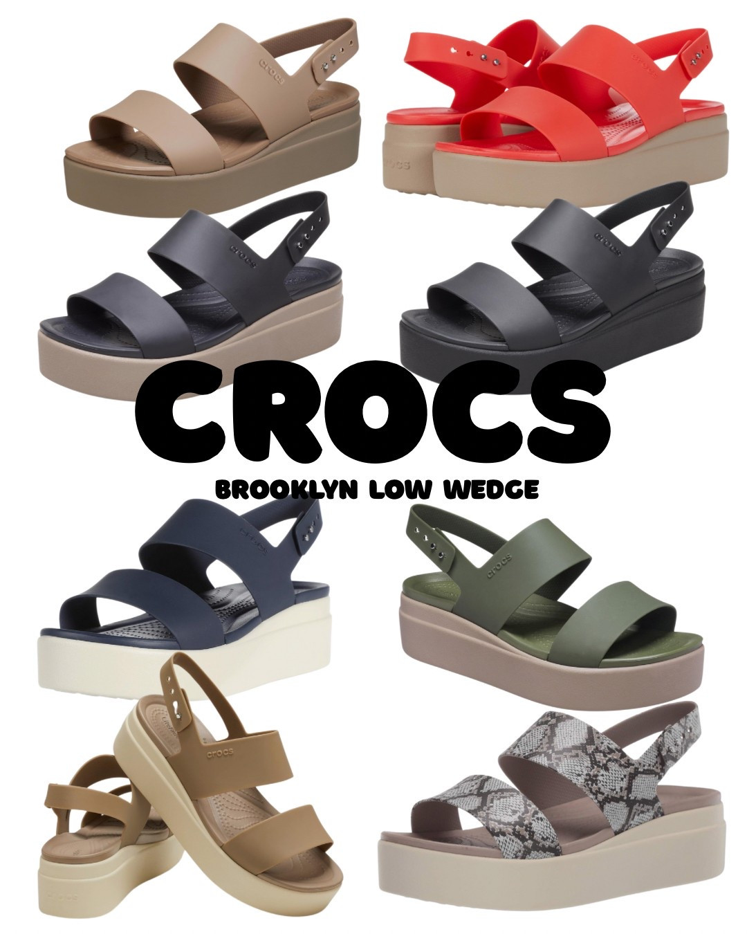 Don’t knock them until you try them! These are the most comfortable and cutest Croc sandals I’ve owned! 🐊