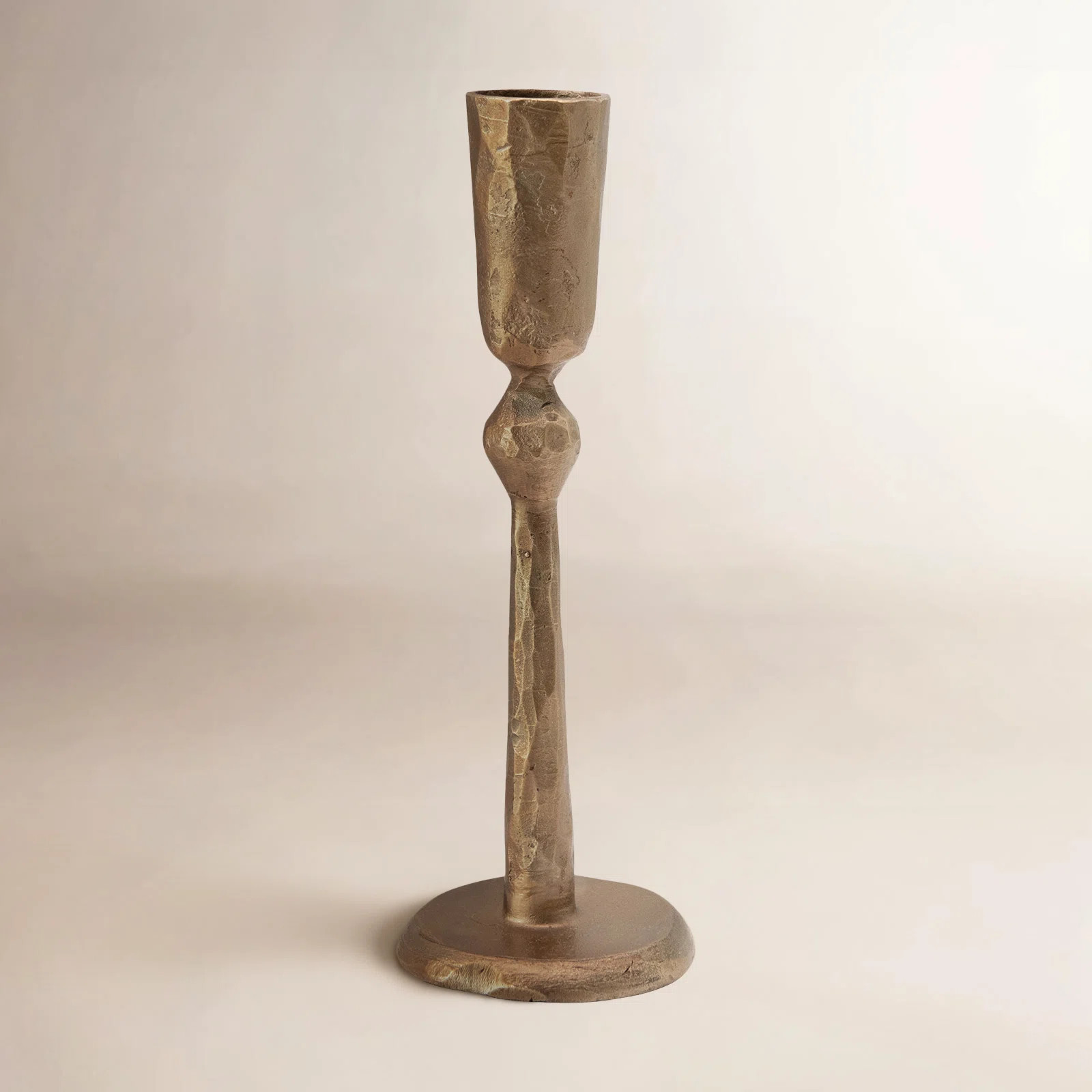 7" Stainless Steel Tabletop Candlestick | Joss & Main