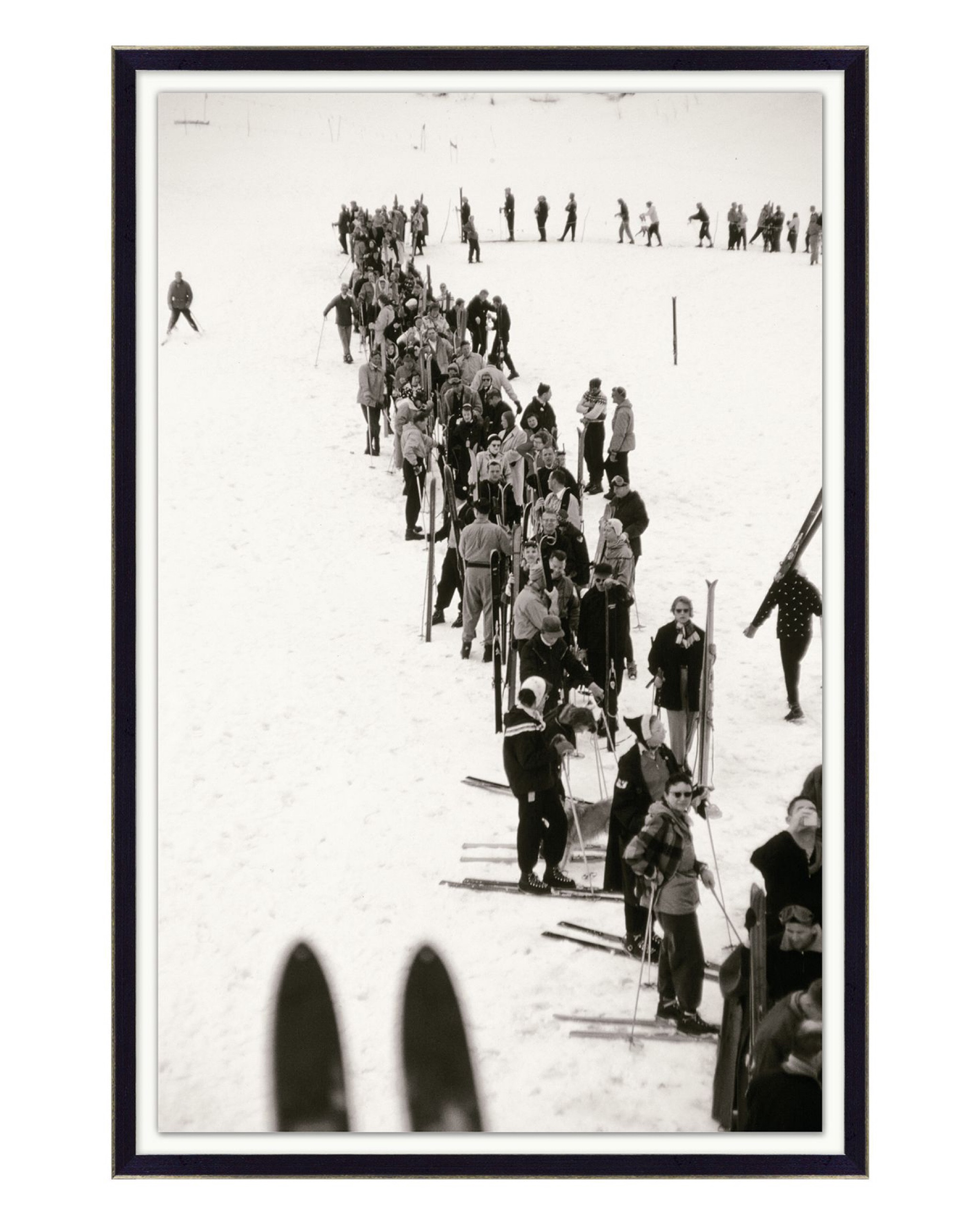 In love with this vintage ski print! 
Winter decor 
Holiday decorating 
Pottery barn 
Art 
Skiing 
Skis 

#LTKhome #LTKHoliday #LTKGiftGuide