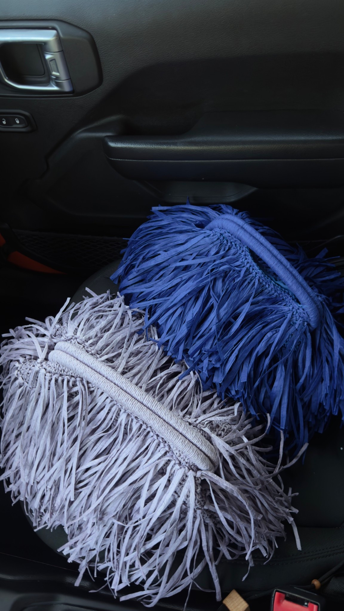 Spring summer raffia bags 