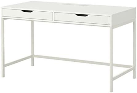 Ikea Alex Computer Desk with Drawers (White) | Amazon (US)