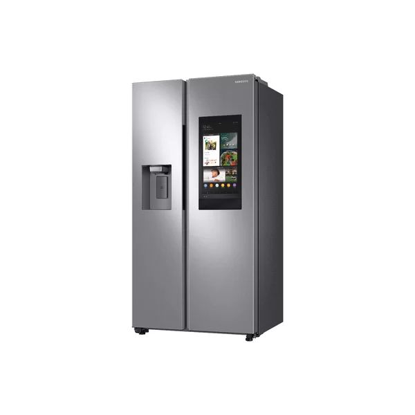 36" Counter Depth Side by Side Energy Star 21.5 cu. ft. Smart Refrigerator with Family Hub | Wayfair North America