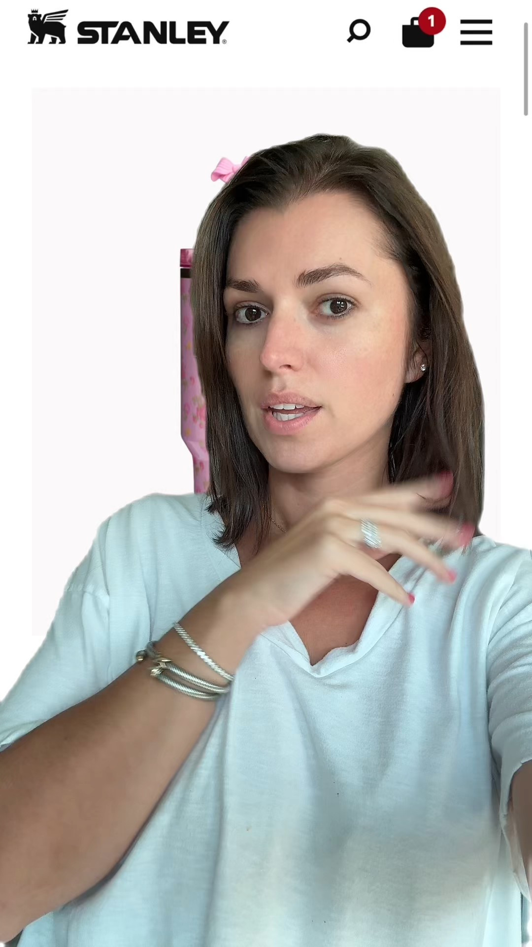 Stanley x loveshack fancy collab #loveshackfancy #stanley 