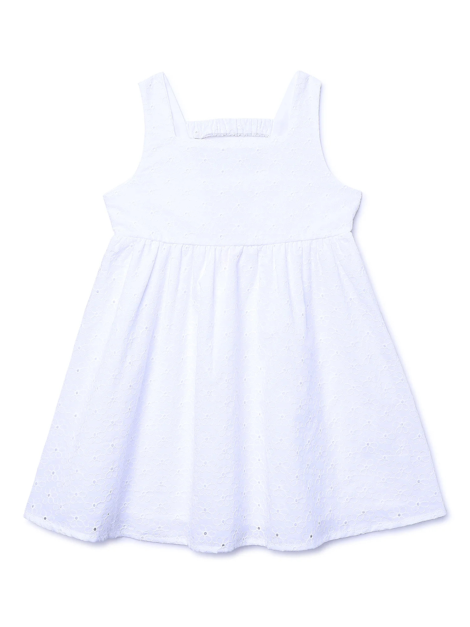 Wonder Nation Toddler Girls Tank Dress, Sizes 12M-5T | Walmart (US)