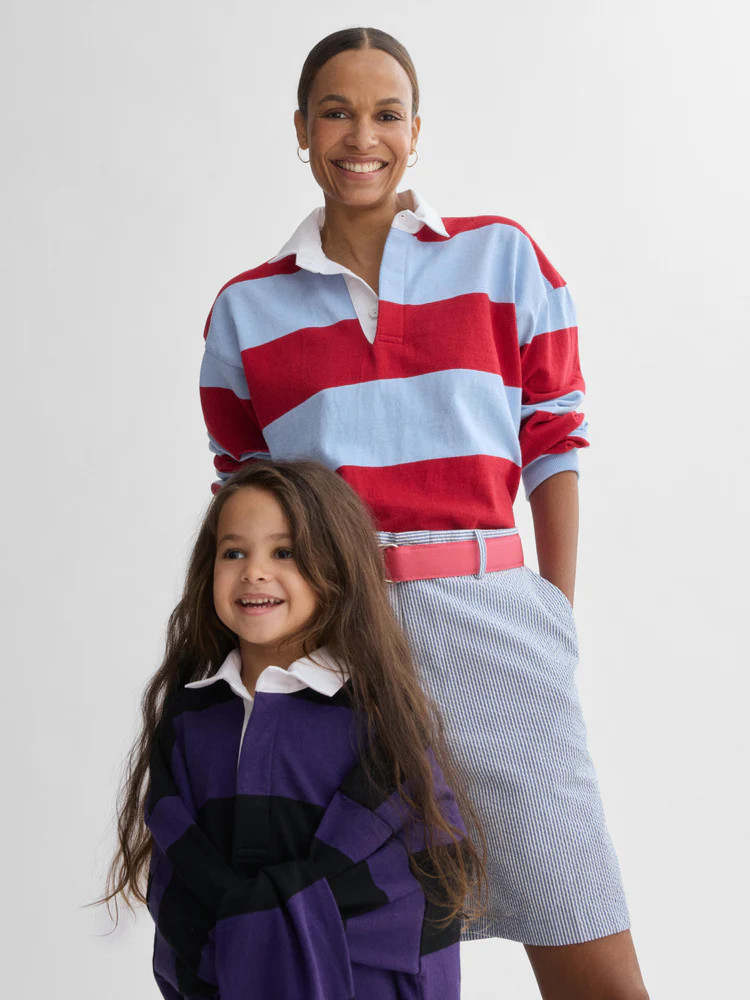 J.Press x Alex Mill Rugby Striped Shirt In Cotton | Alex Mill