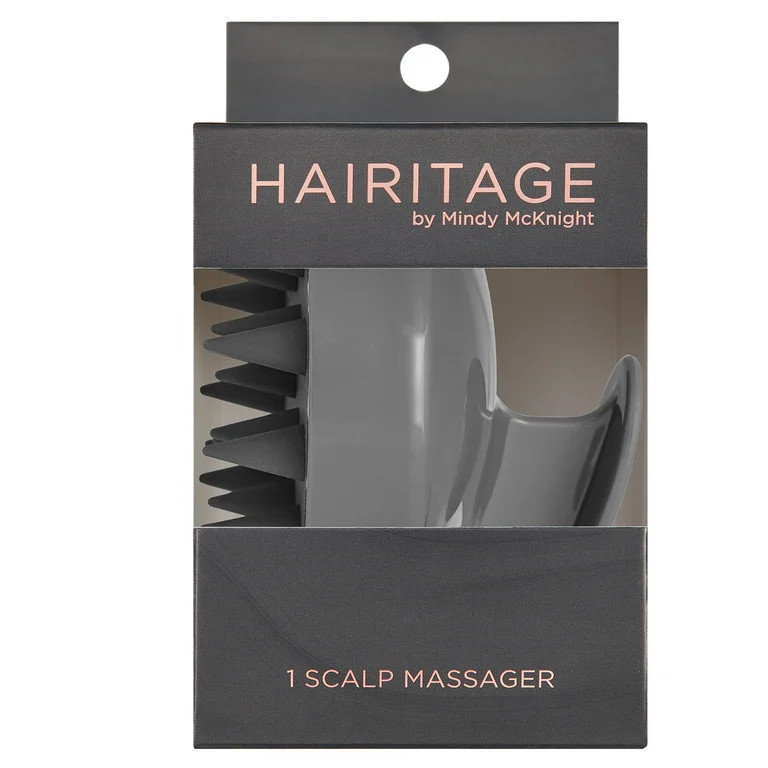 Hairitage Head Rush Scalp Massager | Flexible Head Massaging Tool for All Hair Types, 1 PC | Walmart (US)