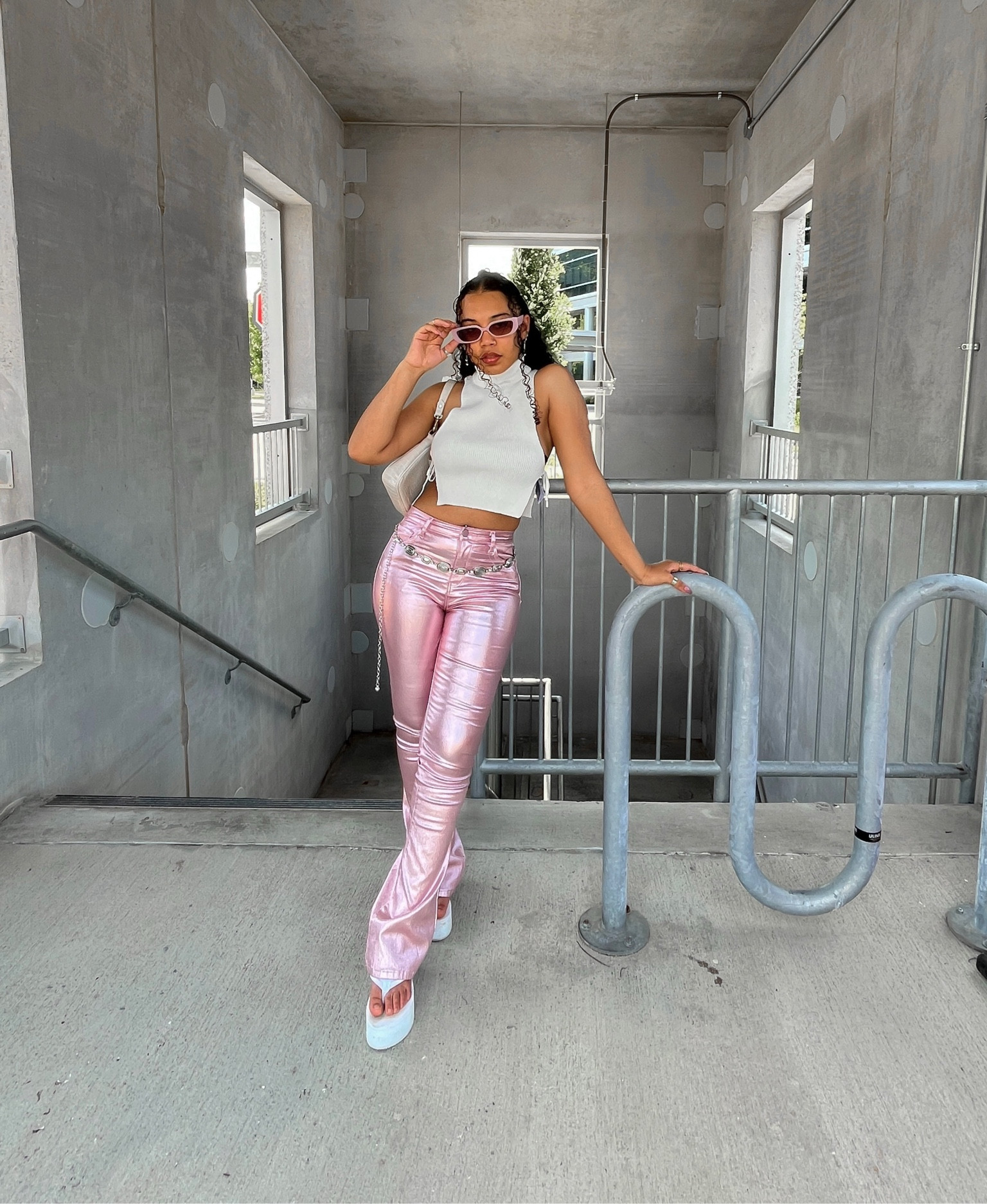 Barbie inspo outfit 

#LTKSeasonal #LTKitbag #LTKstyletip