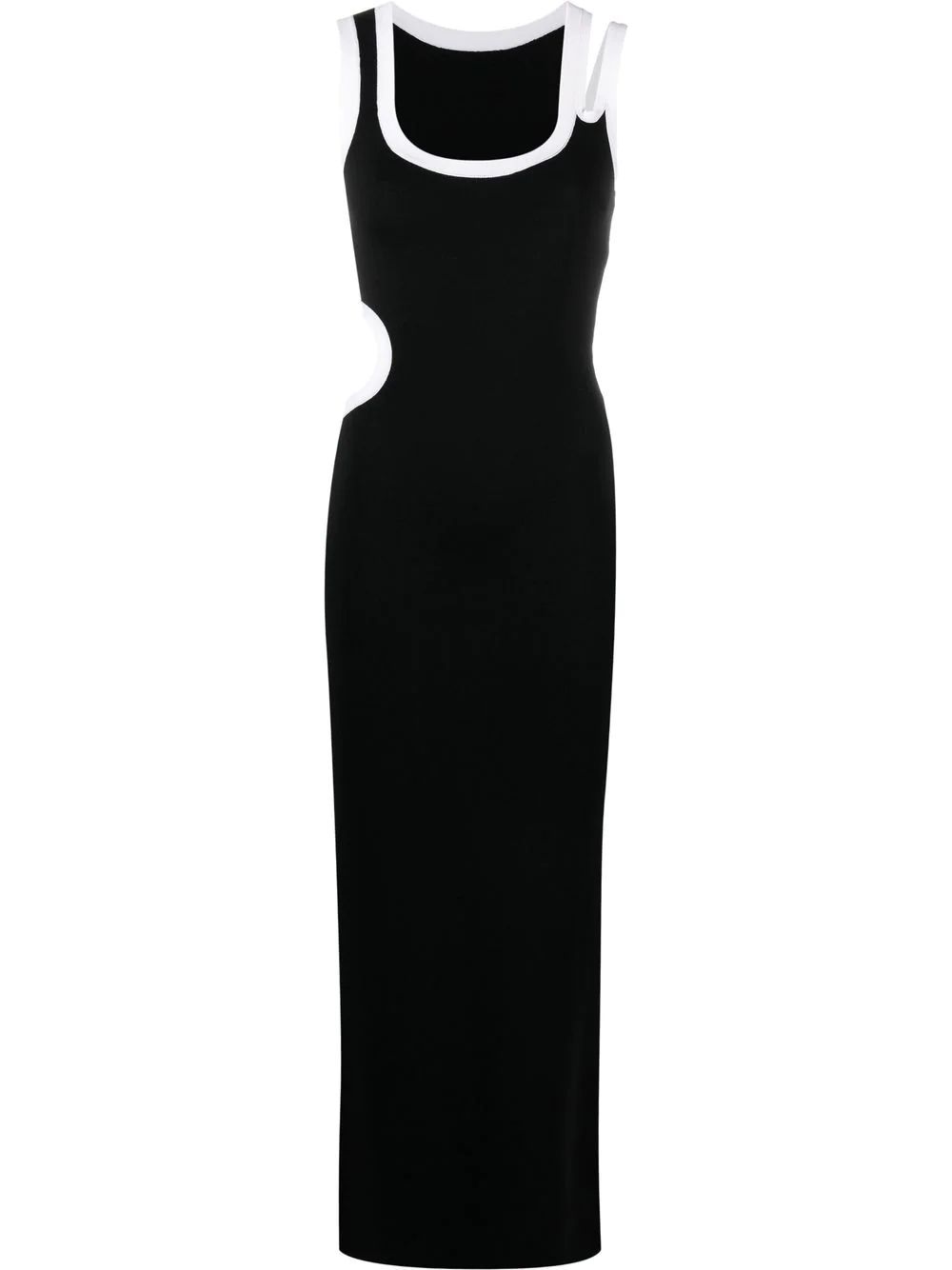 scoop-neck sleeveless dress | Farfetch Global