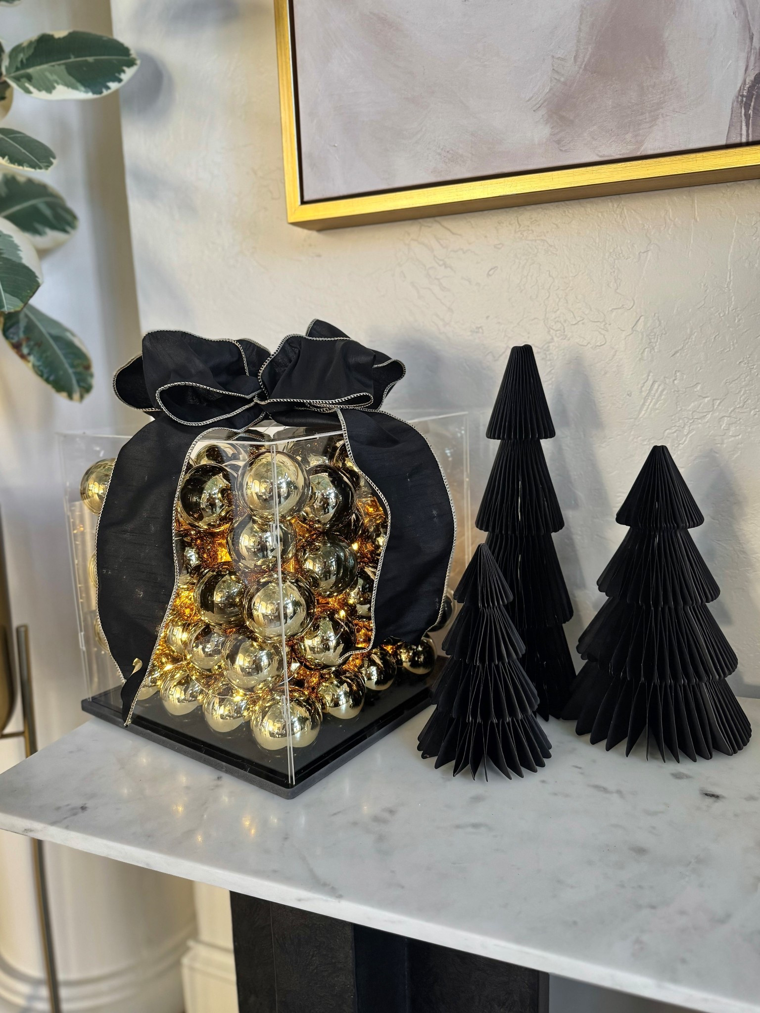 Twinkling light Christmas ornament box 

#LTKSeasonal