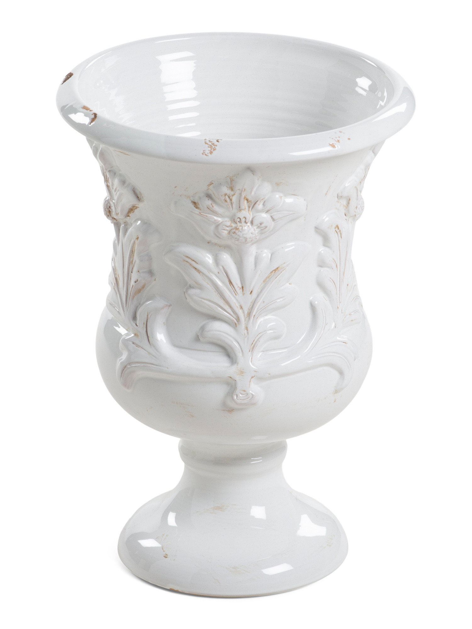 Made In Italy 19.75in Ceramic Floral Urn Planter | Mother's Day Gifts | Marshalls | Marshalls
