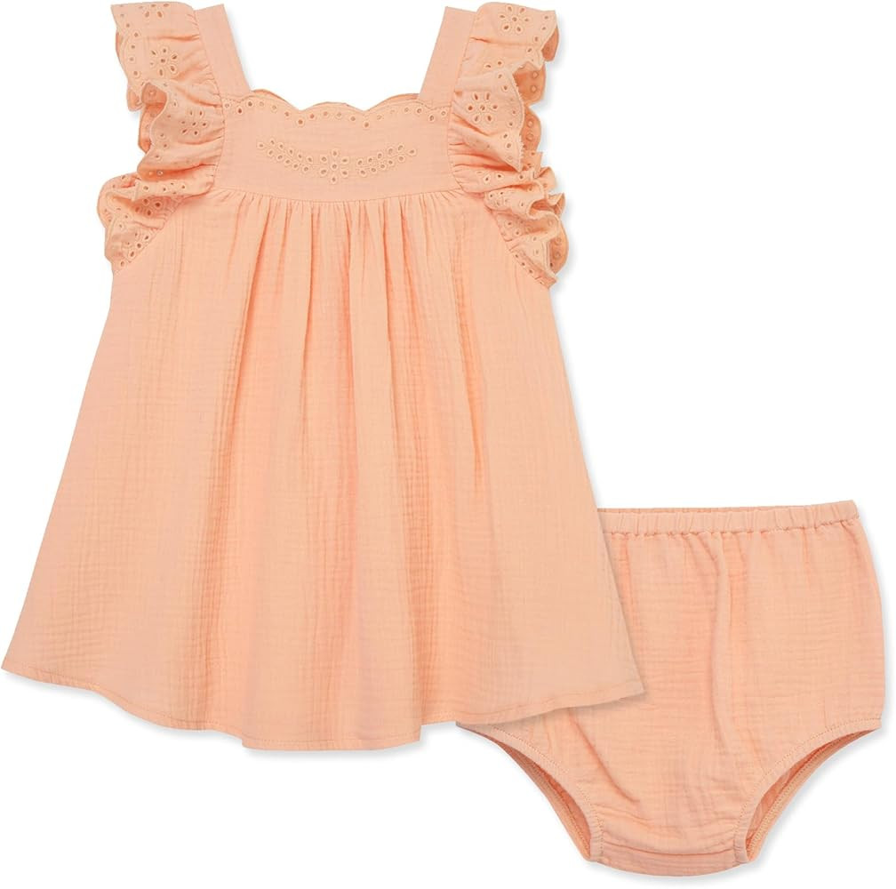 Little Me Clothes for Baby Girls' Sundress and Panty Set, 12 Months - 4 Toddler | Amazon (US)
