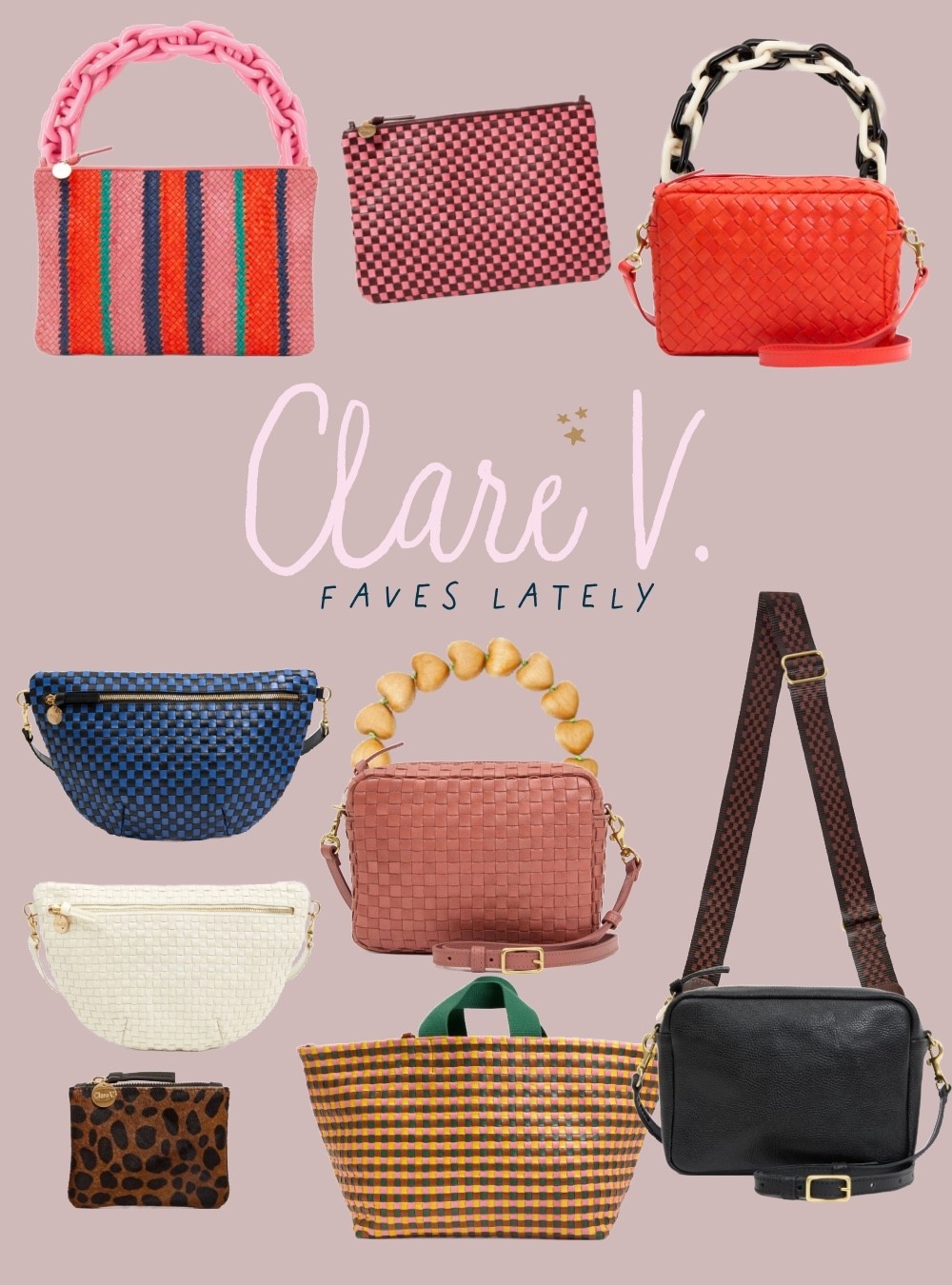 Clare V. Bags that I love 🤍✨

Handbag 
Spring bag 
Red bag 
Clutch 
Crossbody 

#LTKgrwm #LTKmomlife #LTKdayinmylife