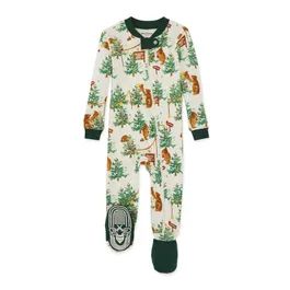 Beary Merry Organic Cotton Pajamas | Burts Bees Baby