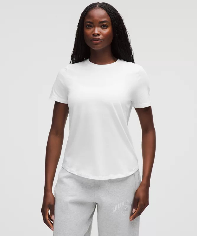 Love Curved-Hem Crewneck T-Shirt | lululemon (AU)