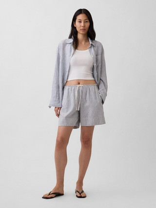 6" Linen-Blend Easy Shorts | Gap (US)