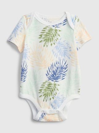 Baby 100% Organic Cotton Mix and Match Print Bodysuit | Gap (US)