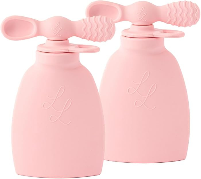 Nontoxic Reusable Baby Food Pouches - Premium Food Grade Silicone - BPA & PFAS Free - Leak-Proof ... | Amazon (US)
