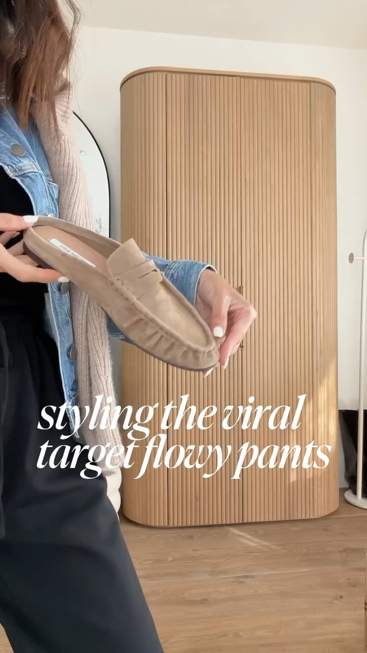 Styling the viral target flowy pants…. I want to share this super comfortable  outfit from @Target ! I’m just shy of 5-7” wearing the size XS denim jacket and pants. #stylinbyaylin #monochromoutfit #springstyle

#LTKgrwm #LTKOver40 #LTKootd