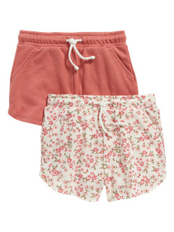 French Terry Sweat Shorts 2-Pack for Toddler Girls | Old Navy (US)