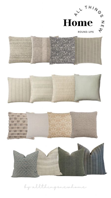 Pillow round-up 

#LTKhome #LTKstyletip #LTKFind