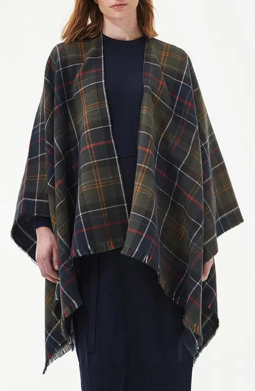 Barbour Montieth Reversible Wrap in Classic at Nordstrom | Nordstrom