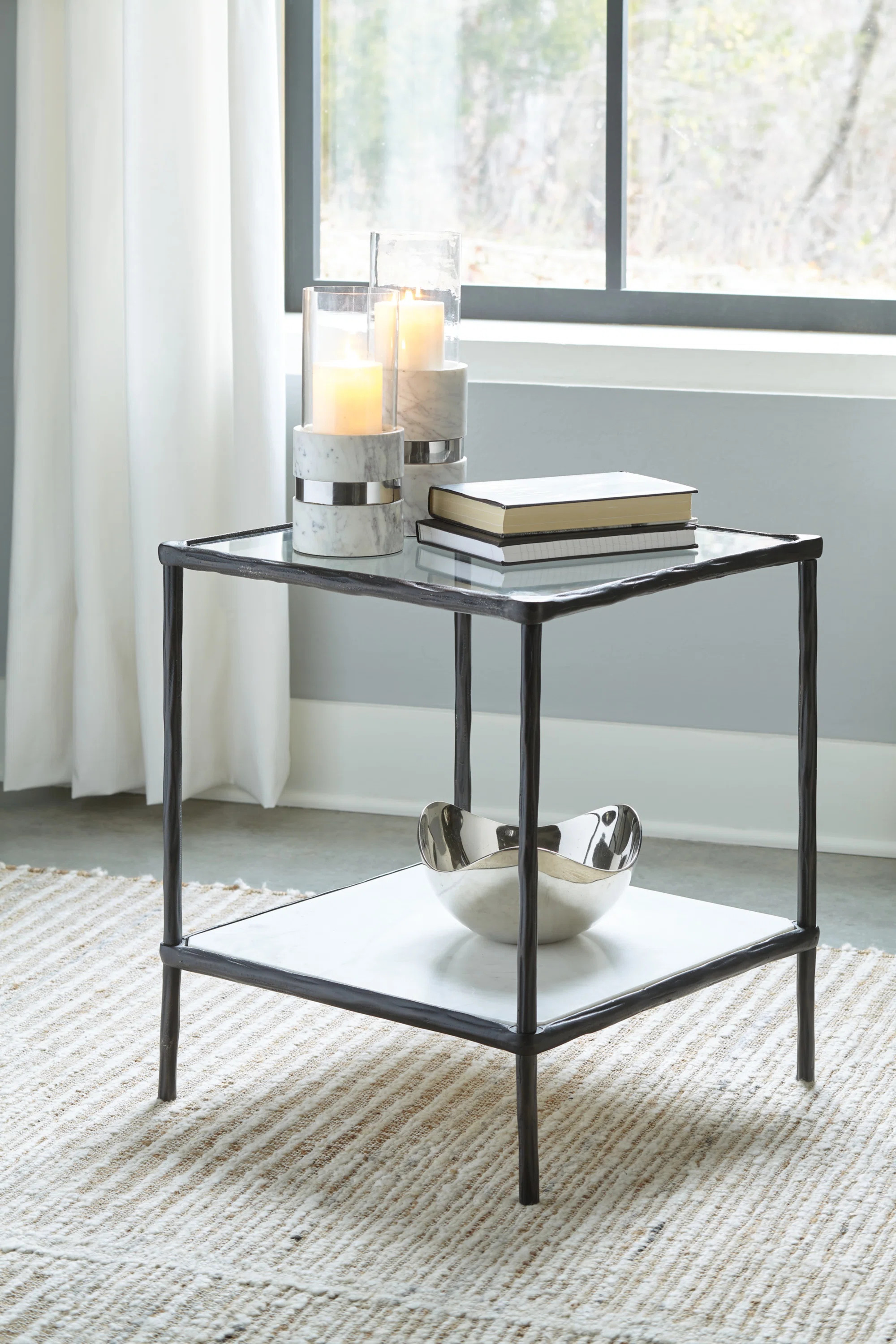 Glass Top End Table | Wayfair North America