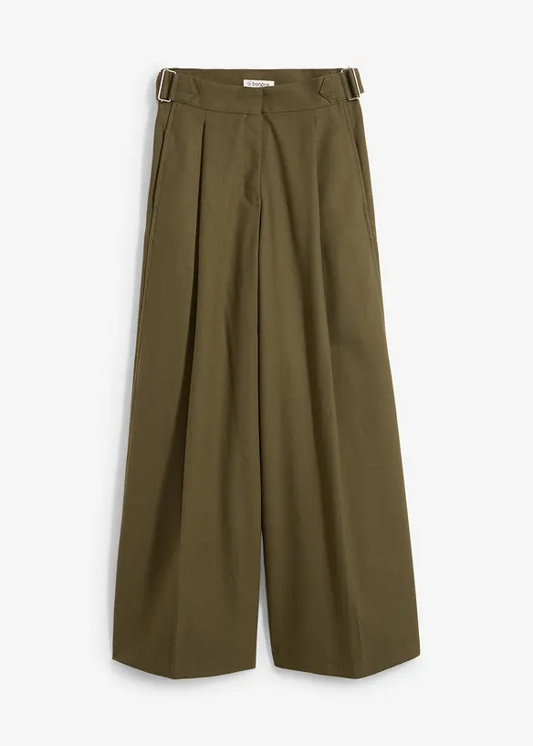 Hose mit Seitenschnallen aus Viskose-Mix | Bonprix DE