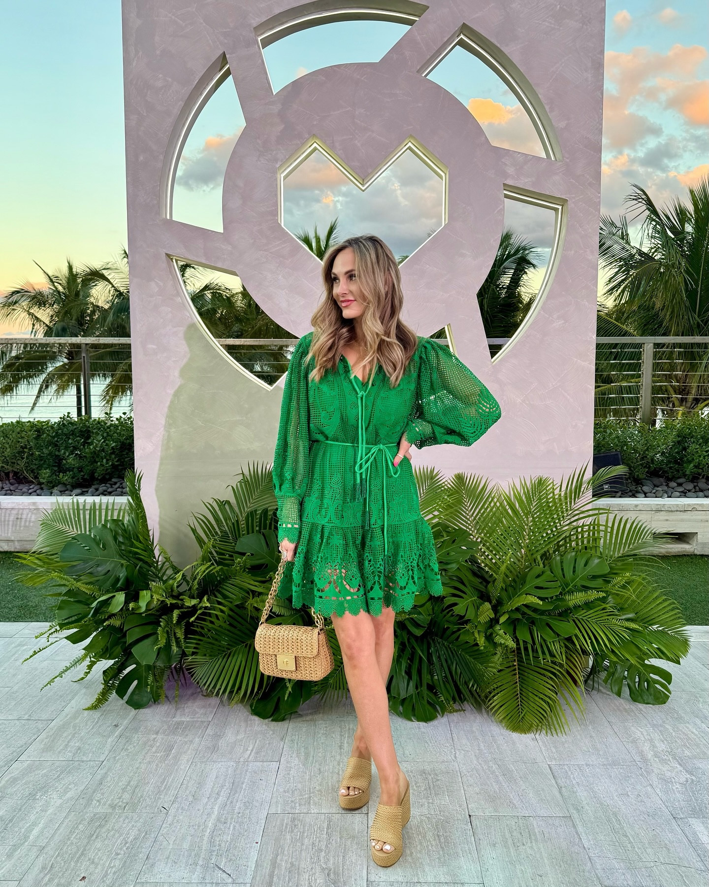 Miami Nights 💚 thanks @shop.ltk & @maybelline for a fun night! @ltk.creators @ltk.hq #ltkfashion #ltkbeautiful #ltkcreators #ltkstyletip #miaminights #fashionablyjess
Loving this new green crochet spring dress, wearing a size small fits perfectly true to size. Would be perfect for any vacation

#LTKOver40 #LTKSaleAlert #LTKFindsUnder100