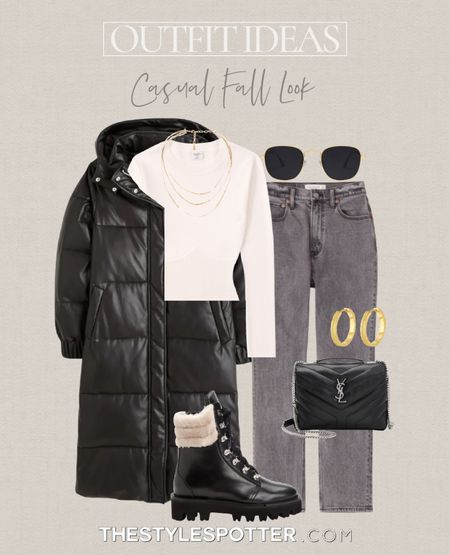 Fall Outfit Ideas 🍁 Casual Fall Look
A fall outfit isn’t complete without a cozy jacket and neutral hues. These casual looks are both stylish and practical for an easy and casual fall outfit. The look is built of closet essentials that will be useful and versatile in your capsule wardrobe. 
Shop this look 👇🏼 🍁 

#LTKU #LTKSeasonal #LTKHalloween