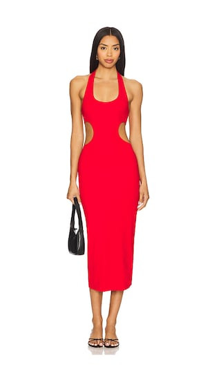 Alara Maxi Dress in Hot Red | Revolve Clothing (Global)
