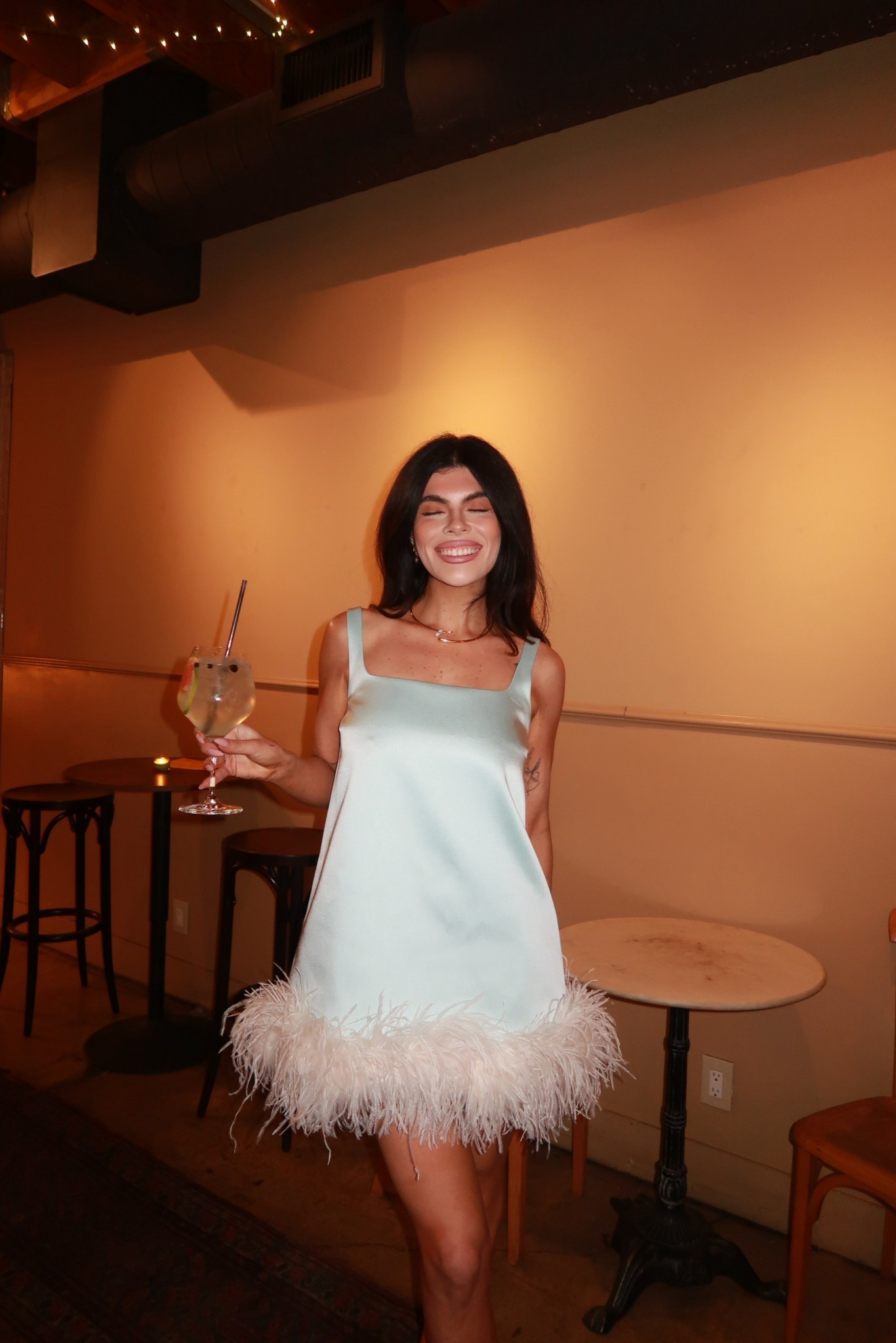 Birthday dress #2!

Fun and flirty mini dress, faux feather lined mini dress, 60s inspired mini dress, blue mini dress

#LTKstyletip #LTKwedding