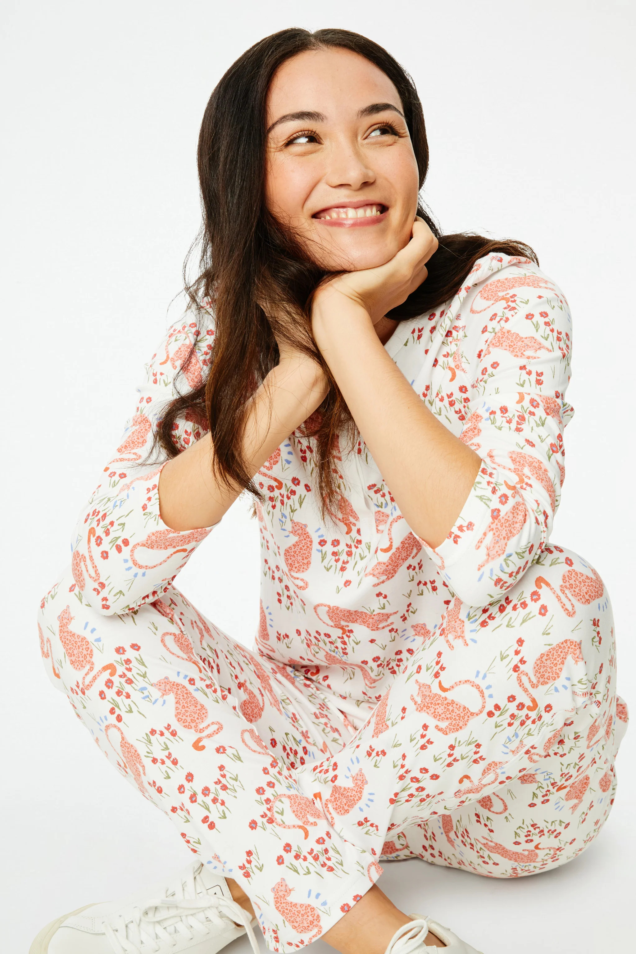 Cheetah Garden Pajamas | Roller Rabbit | Roller Rabbit