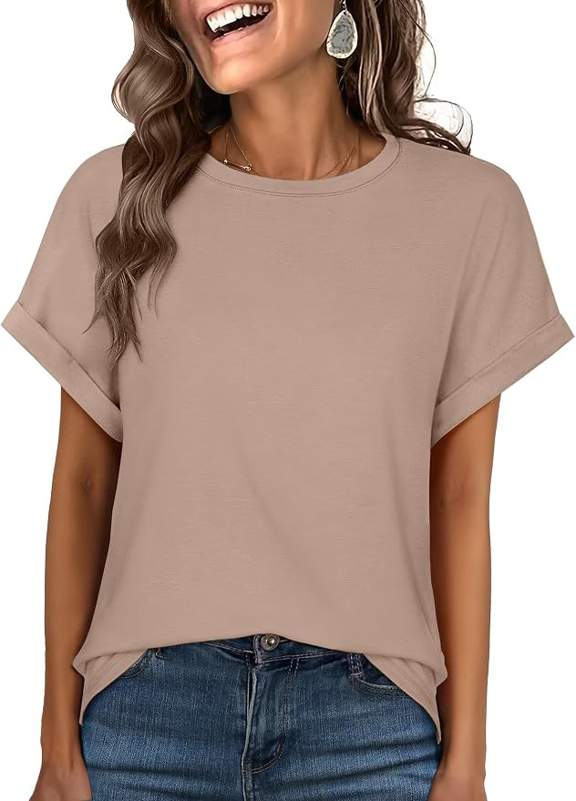 ANRABESS Women's Oversized Short Sleeve T Shirts | Amazon (US)