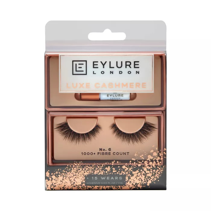 Eylure Luxe False Eyelashes Cashmere No 6 - 1pr | Target